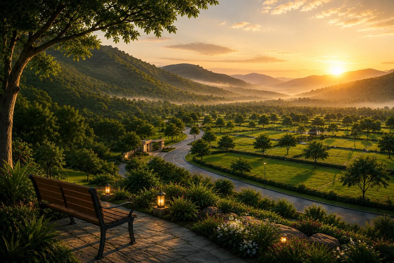 Serene Mornings