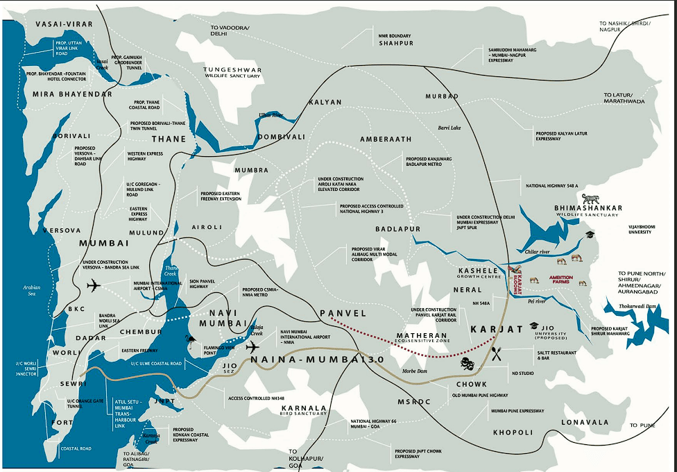 Karjat Blooms Location Map